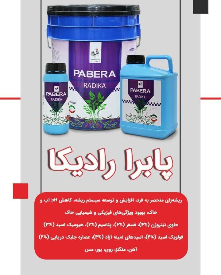 کود مایع پابرا رادیکا 