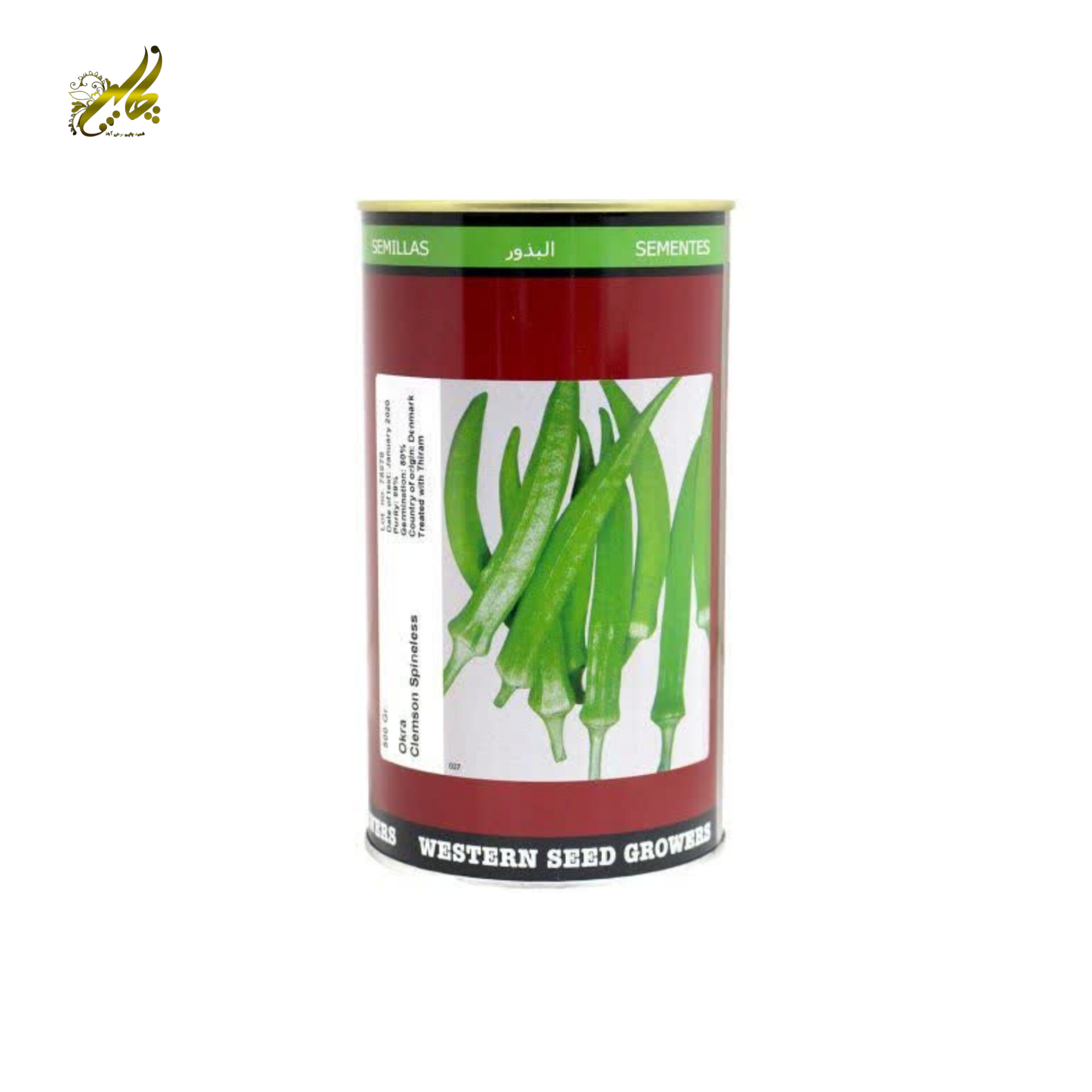 بذر بامیه کلمسون اسپاینلس وسترن دانمارک