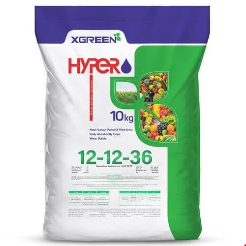 کود هایپر ۳۶-۱۲-۱۲