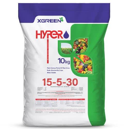 کود کامل هایپر ۳۰-۵-۱۵