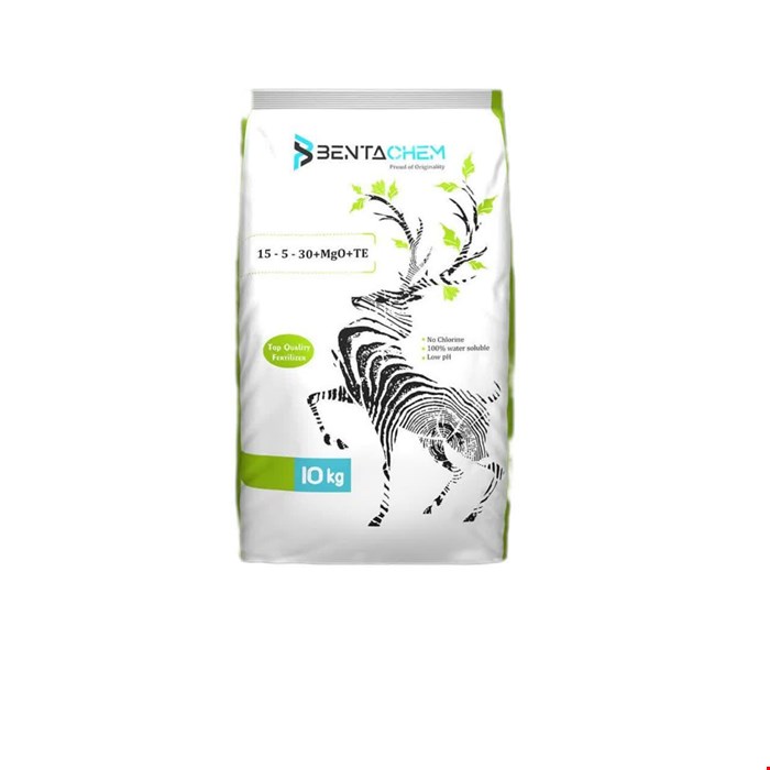 کود کامل BENTACHEM NPK 15-5-30+MgO+TE